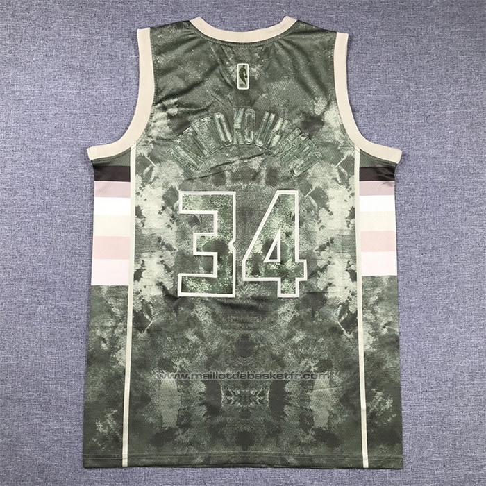 Maillot Milwaukee Bucks Giannis Antetokounmpo #34 Select Series 2023 Marron